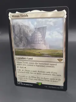 Minas Tirith - MTG Lord of the Rings - Rare 0256 - NM - Image 3