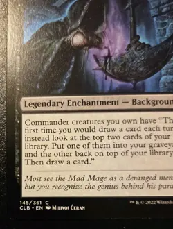 Scion Of Halaster 145/361 Common Battle For Baldur's Gate Magic: The Gathering - Image 4