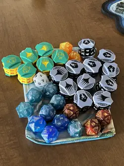 Magic The Gathering Dice Set - Image 1