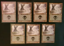 7x Swamp 341 Odyssey NM VLP MTG Magic Basic Land Mana Black Lot - Image 1