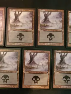 7x Swamp 341 Odyssey NM VLP MTG Magic Basic Land Mana Black Lot - Image 3
