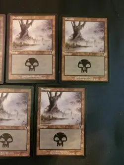 7x Swamp 341 Odyssey NM VLP MTG Magic Basic Land Mana Black Lot - Image 4