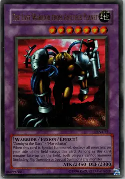 Yugioh The Last Warrior from Another Planet LON-077 OG Print Ultra Rare NM - Image 1