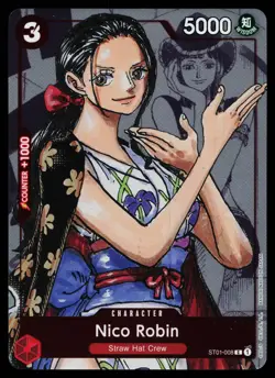 Nico Robin - ST01-008 - LP - Promo - One Piece - OP2-16 - Image 1