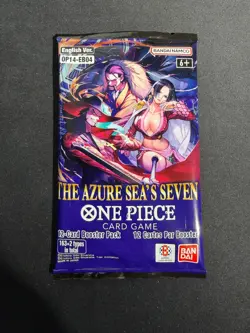 The Azure Sea's Seven - OP14 - 8x Booster Pack - ENG Sealed One Piece TCG - Image 1