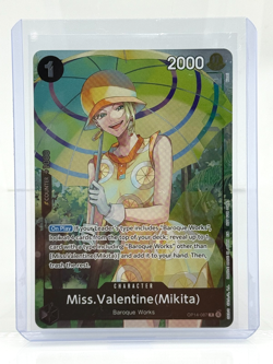 Miss.Valentine (Mikita) Dash Pack Promo OP14-087 One Piece TCG English - Image 1