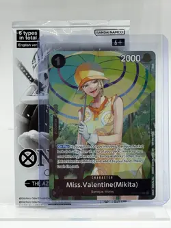 Miss.Valentine (Mikita) Dash Pack Promo OP14-087 One Piece TCG English - Image 4