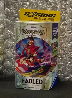 DISNEY LORCANA: FABLED STARTER DECK (Emerald & Ruby) NEW SEALED - Image 1