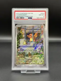 Charmander SVP044 PSA 8 Obsidian Flames Black Star Promo Pokemon Card - Image 1