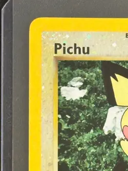 Pichu 35 WotC Promo Reverse Holo LP Pokemon Card - Image 2