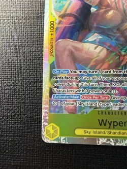 Bandai One Piece Card Game Wyper SR OP15-114 Holo Lot of 4 English - Image 5