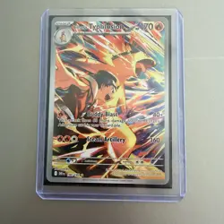 Ethan’s Typhlosion SIR 190/182 SV Destined Rivals Full Art NM Pokemon Card - Image 3
