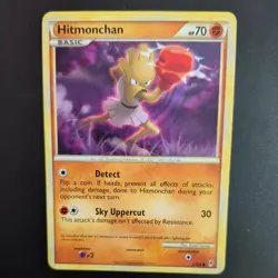 HITMONCHAN 57/95 POKEMON CARD (CALL OF LEGENDS SET) - Image 1