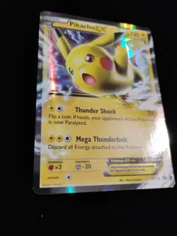 Pokemon TCG Pikachu EX Promo XY174 XY Promos Holofoil Card - Image 2