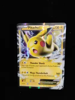 Pokemon TCG Pikachu EX Promo XY174 XY Promos Holofoil Card - Image 4