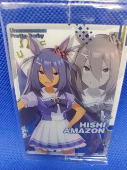 Uma Musume: Pretty Derby Hishi Amazon Wafer Card New Sealed US Ship - Image 2