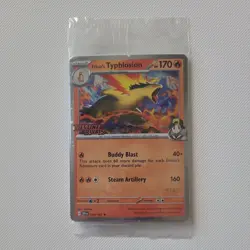 Pokemon STAFF Prerelease Promo Pack Sealed 4 Card Destined Rivals Rare Exclusive - Image 1