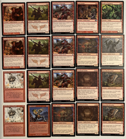 MTG Goblin Tribal (Mono Red Go Wide Strategy) 40-Card Deck Pack | Just Add Lands - Image 3