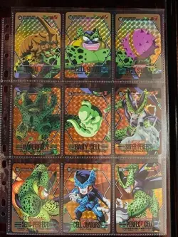 Dragon Ball Cell Holo Puzzle Cards - Image 1