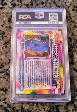 Leaving The Nest Mewtwo Strikes Back Movie Topps #4 Foil Pokemon Card PSA 7 1999 - Image 4