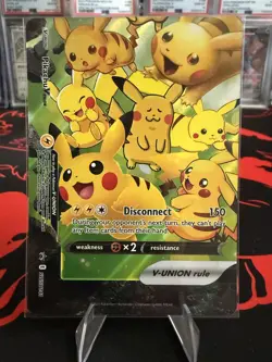 Pikachu V-Union SWSH141 SWSH: Sword & Shield Promo Cards Holo - Image 1