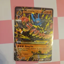 M Lucario EX 55/111 Ultra Rare XY - Furious Fists Pokemon Card - Image 2