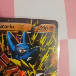 M Lucario EX 55/111 Ultra Rare XY - Furious Fists Pokemon Card - Image 4