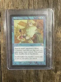 *BRIBERY* - Mercadian Masques : MTG Magic The Gathering - Single Card : NM - Image 1