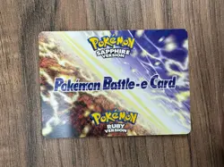 Pokemon Battle Ruby Version E-Card - Gentleman Nils ID 129-B001 | Rare 2003 HP - Image 2