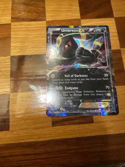 Pokemon TCG Umbreon EX XY Fates Collide Card 55/124 - Image 1