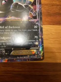 Pokemon TCG Umbreon EX XY Fates Collide Card 55/124 - Image 3