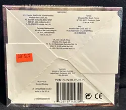 Harry Potter Trading Card Game Base Set 36 Booster Packs Box Factory Sealed - Image 2