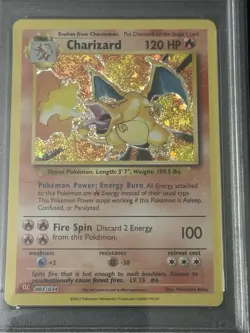 2023 Pokemon Classic Collection CLC en Charizard Trading Card PSA 9 Mint 003/034 - Image 2
