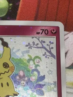 Mimikyu Pokemon Card Japanese 198/SMP Special Box PROMO Holo Sakura Art 2018 - Image 3