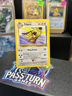 Pokemon TCG Pidgeot Jungle Card 24/64 Unlimited Non-Holo Rare - Image 1
