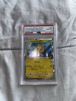 PSA 10 Surfing Pikachu 329/SM-P Playing in the Sea Promo Pokemon Card Japanese - Image 1