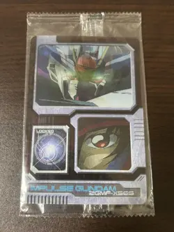 SEED Impulse 3D Movie Morinaga Gundam Wafer Card - Image 2