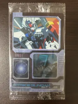 SEED Strike 3D MOVIE Morinaga Gundam Wafer Card - Image 1