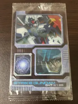 SEED Strike 3D MOVIE Morinaga Gundam Wafer Card - Image 2