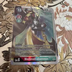 Digimon Card Game MedievalGallantmon EX4-013 SR Alternative Being - Image 1