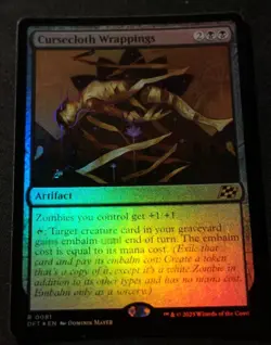 Cursecloth Wrappings - Foil - DFT - MTG - EN - NM - 0081 - Image 1