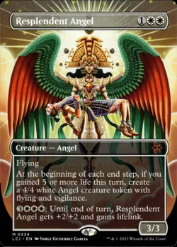 MTG: Resplendent Angel (Borderless) | The Lost Caverns of Ixalan 334 NM - Image 1