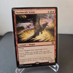 MTG Stormscale Scion 123 Regular Mythic Tarkir: Dragonstorm TDM - Image 1