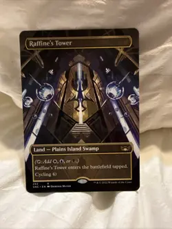 Raffine's Tower (Borderless) Streets of New Capenna - #292 - Mtg - Image 1