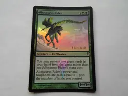 x1 Allosaurus Rider Coldsnap Prerelease Promo FOIL MTG Magic the Gathering - Image 2