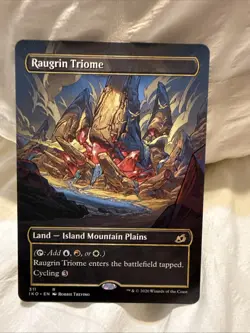 Raugrin Triome (Showcase) - Ikoria: Lair of Behemoths - #311 - Mtg - Mint - Image 1