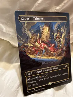 Raugrin Triome (Showcase) - Ikoria: Lair of Behemoths - #311 - Mtg - Mint - Image 3