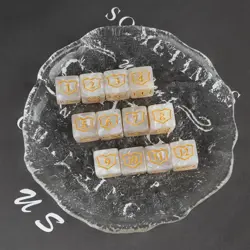 24 Pieces MTG Dice Counters Shield D6 Set Loyalty Life Counter Magic... - Image 4