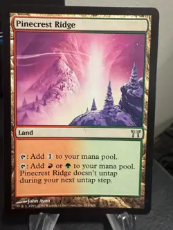 MTG Magic the Gathering Champions of Kamigawa Pinecrest Ridge - Image 1