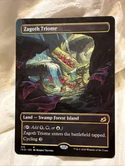Zagoth Triome (Showcase) - Ikoria: Lair of Behemoths - #313 - MTG - Image 1